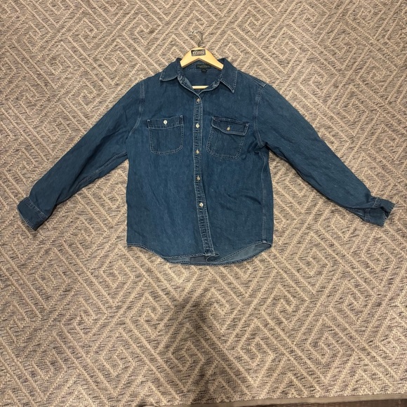 Upcycled Ralph Lauren Denim Shirt – Size Large - Picture 4 of 4